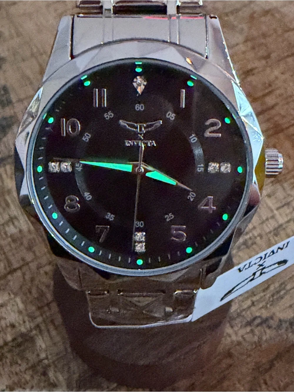 NEW Invicta Specialty 69027 Men’s Black Dial Stainless Steel Watch - 41mm - NIB